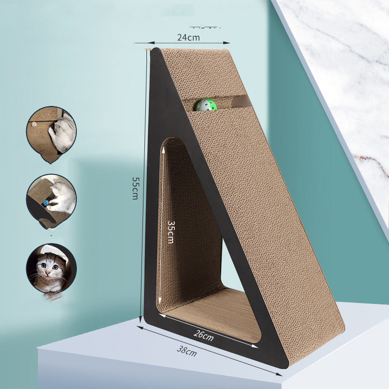 Cat Scratching Board Grinding Claw Corrugated Paper Vertical Scratching Post