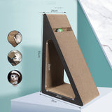 Cat Scratching Board Grinding Claw Corrugated Paper Vertical Scratching Post