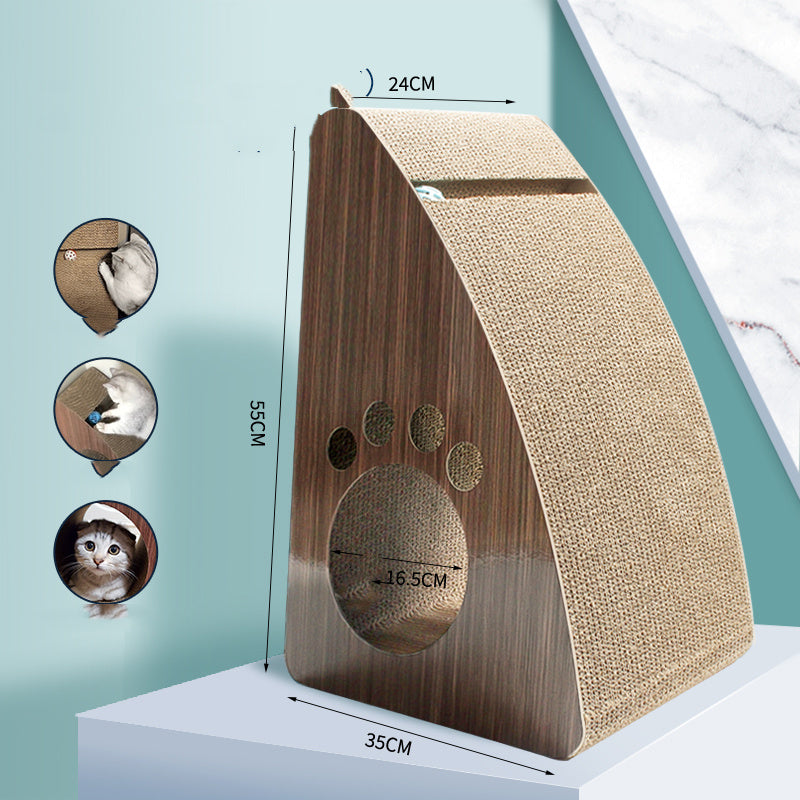 Cat Scratching Board Grinding Claw Corrugated Paper Vertical Scratching Post