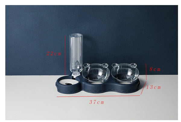 Pet Automatic Drinking Bowl Plastic Environmental Safety Supplies