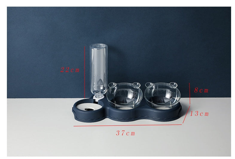 Pet Automatic Drinking Bowl Plastic Environmental Safety Supplies