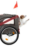Outdoor Heavy Duty Foldable Utility Pet Stroller Dog Carriers Bicycle Trailer